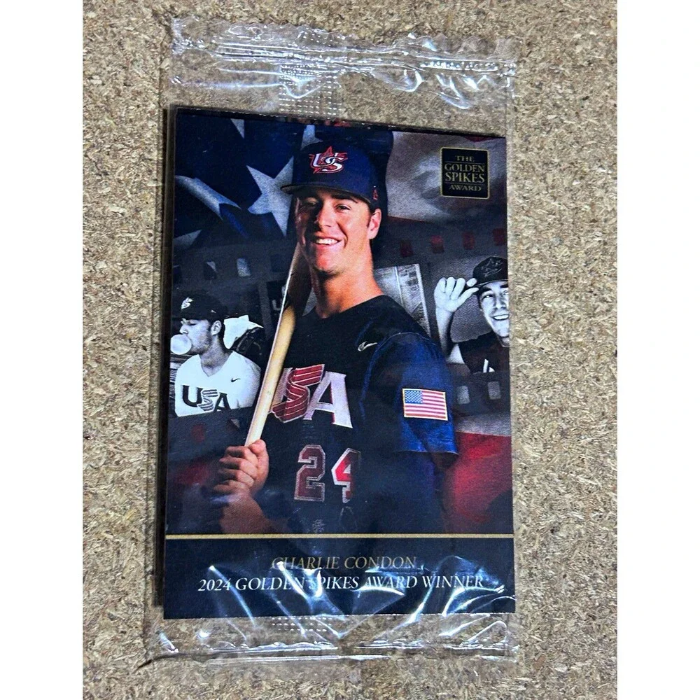 Charlie Condon 2024 The Golden Spikes Award Winner Insert #24 USA Baseball